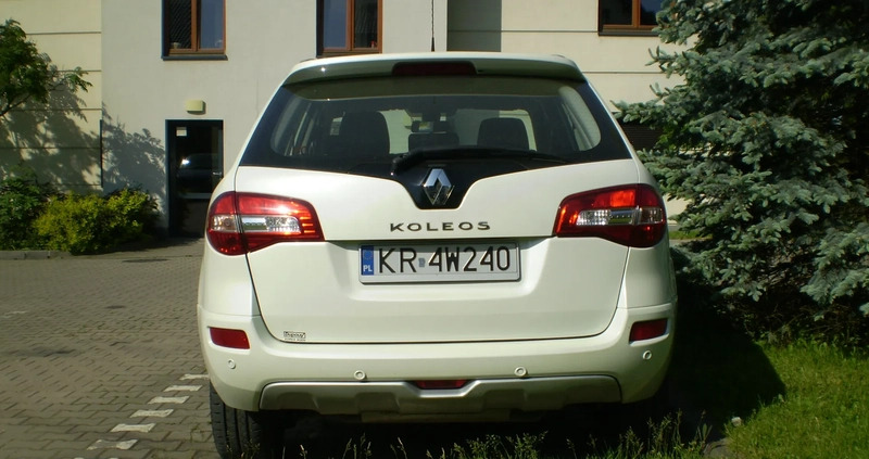 Renault Koleos cena 28500 przebieg: 163000, rok produkcji 2012 z Kraków małe 121